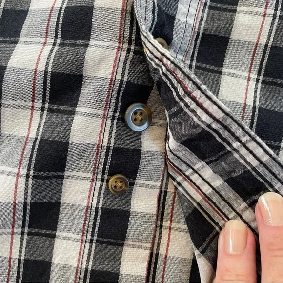 Carhartt plaid button work shirt 3XL - Picture 6 of 8